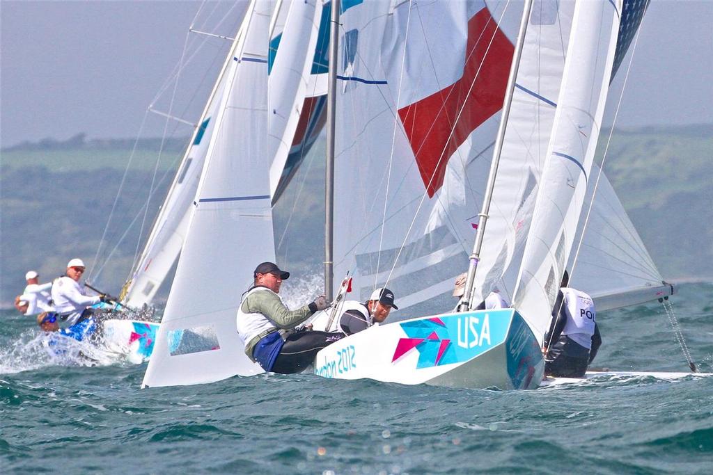 Mark Mendelblatt skippered the USA Star entry to 7th place in the London Olympics, he switched to the Nacra 17 for the 2016 Olympic campaign. © Richard Gladwell www.photosport.co.nz